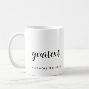 Mug Personnalisé manuscrit votre texte ou vos noms Mod