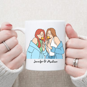 Mug Personnalisé Meilleur Amis Cadeaux Bestés Amitié