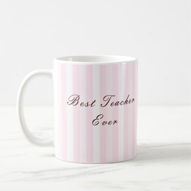 Mug personnalisé Meilleur Professeur (Gauche)