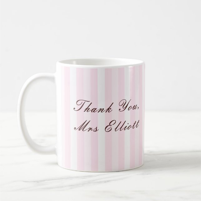 Mug Personnalisé Merci Enseignant (Gauche)