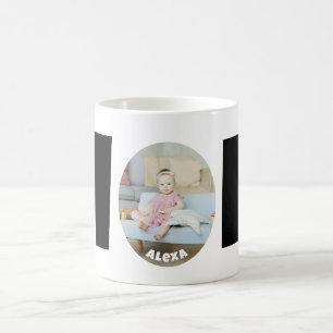 Mug Personnalisé moderne simple cadeau de la Fête des