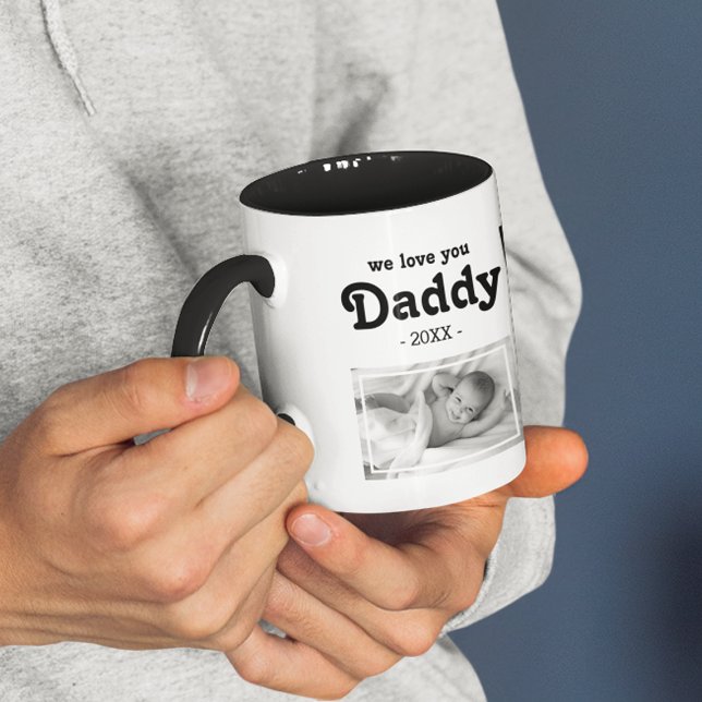 Mug Personnalisé on t'aime Papa (Créateur téléchargé)