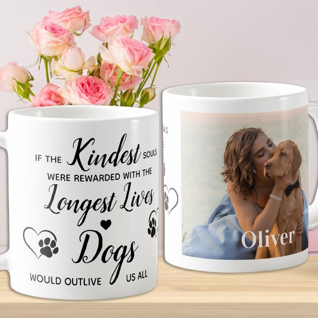 Mug Personnalisé Pet Memorial Chien Photo Pet Perte Ga (Créateur téléchargé)