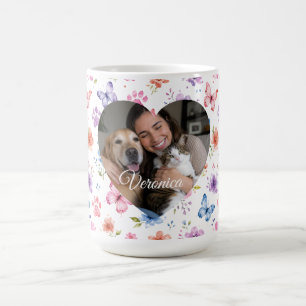 Mug Personnalisé Photo & Nom pour Amateur de Chats