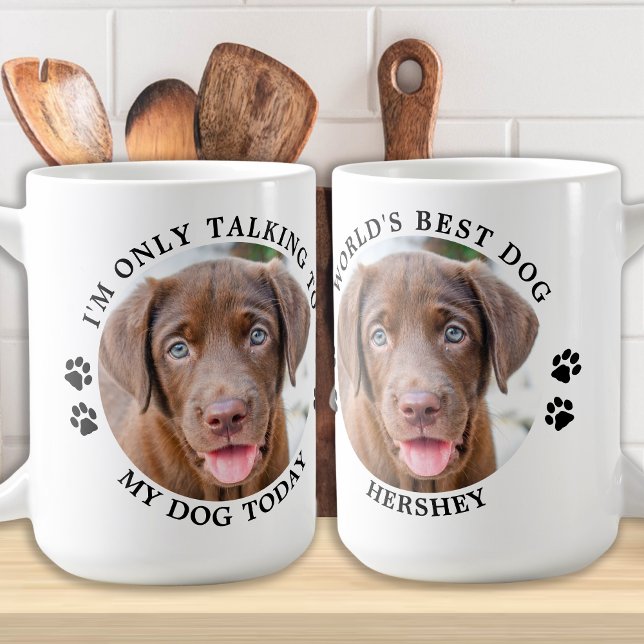 Mug Personnalisé Photo pour animaux de compagnie Drôle (Créateur téléchargé)