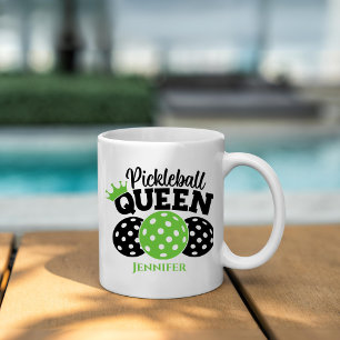 Mug Personnalisé Pickleball Queen