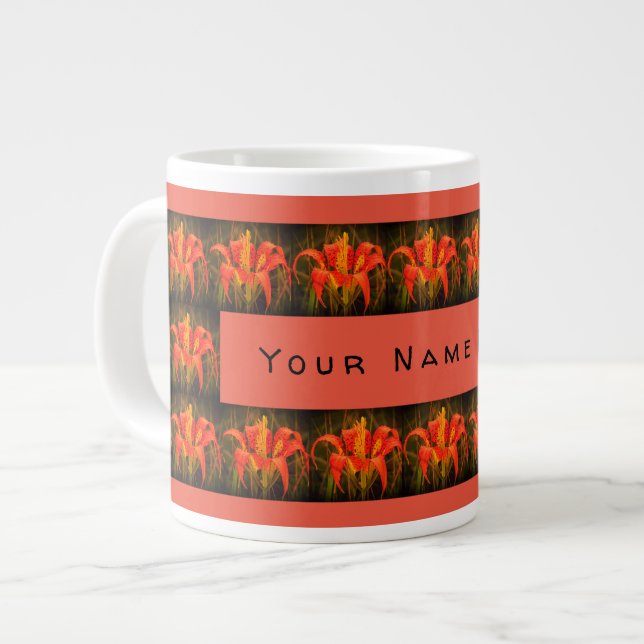 Mug personnalisé "Pine Lily" (Devant gauche)