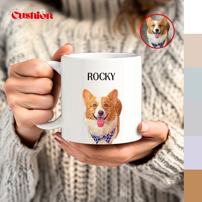 Mug personnalisé pour animaux / Mug photo personna (Créateur téléchargé)