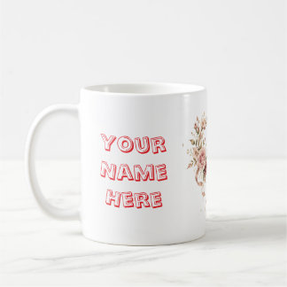 Mug Personnalisé pour Anniversaire Romantique