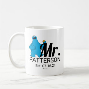 Mug personnalisé pour couple de Cookie Monster