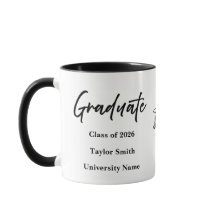 Mug personnalisé pour diplômé – Style élégant et s