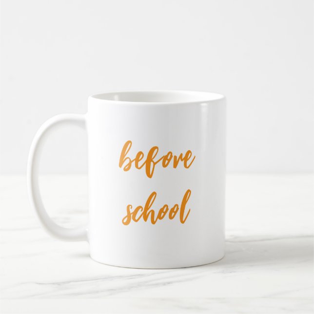 Mug Personnalisé pour Enseignant Cadeau de Rentrée (Gauche)