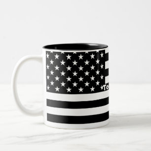 Mug Personnalisé Pour mon soldat drapeau patriotiq