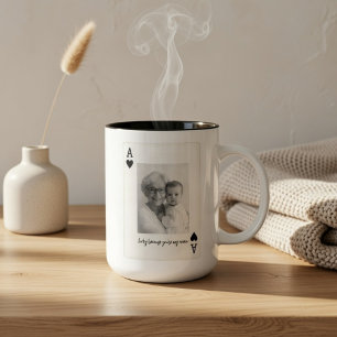 Mug personnalisé pour Nana avec photo – Grand-mère