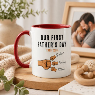 Mug personnalisé pour notre premier anniversaire d