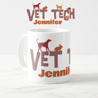 Mug personnalisé pour technicien(ne) vétérinaire