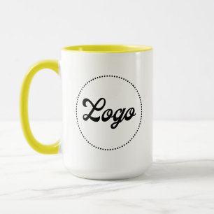Mug personnalisé promotionnel YELLOW Combo Logo