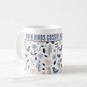 Mug Personnalisé "Quand les oiseaux commettent, les co