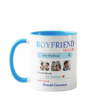 Mug Personnalisé Recherche pour Petit Ami de la Sa