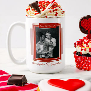 Mug Personnalisé Romantique Saint Valentin Photo