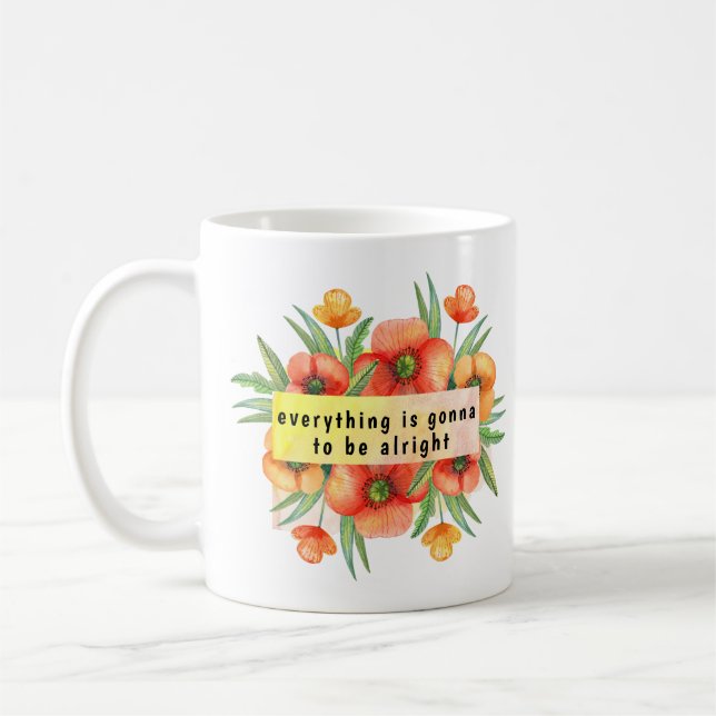 Mug Personnalisé Sun Shine Tout va bien (Gauche)
