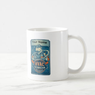 Mug Personnalisé Technicien CVC Ours Polaire Cool