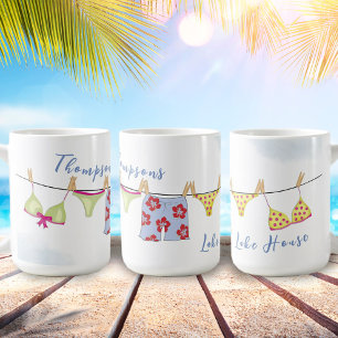 Mug Personnalisé tendance chic plage Tropical été