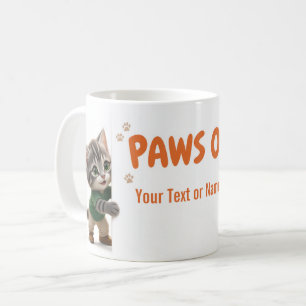 Mug Personnalisé Tom & Luna Chat - Touche Pas !