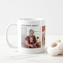 Mug Personnalisé Trois Photo Grand-Parent