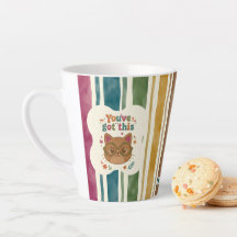 Mug Personnalisé 'Tu Vas Réussir' avec Chat