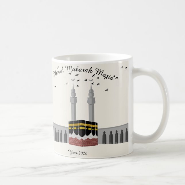 Mug personnalisé Umrah Moubarak (Droite)