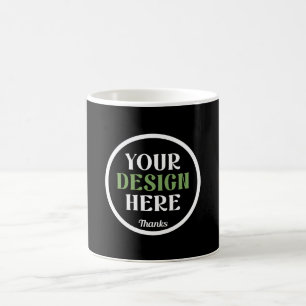 Mug personnalisé, unique, élégant et minimaliste kiss