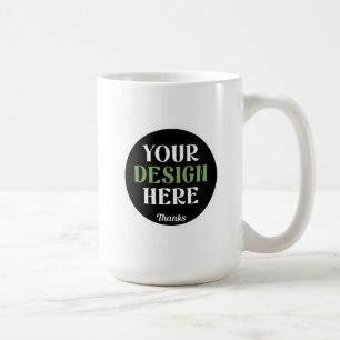 Mug personnalisé, unique, élégant et minimaliste kiss