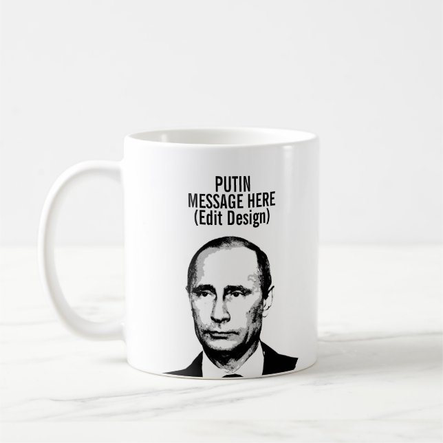 MUG PERSONNALISÉ VLADIMIR POUTINE (Gauche)