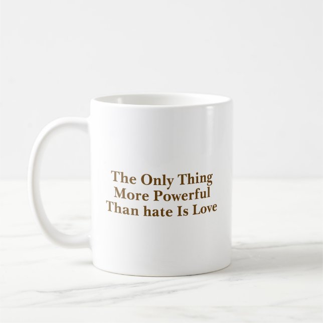 Mug Personnalisé Vos Propres Citations Moderne Minimal (Gauche)