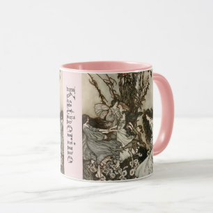 Mug Personnalisé Votre Nom Fairies Vintages Rackham