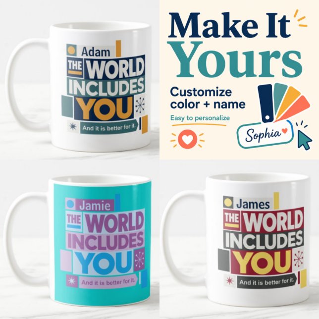 Mug Personnalisé Vous Comptez Encouragement (Créateur téléchargé)