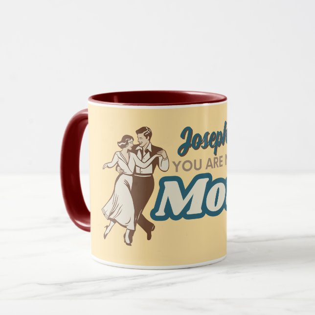 Mug Personnalisé Vous Êtes Mon Meilleur Déplacement Vi (Devant gauche)