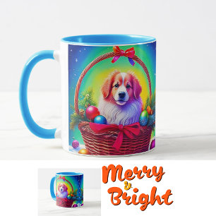 Mug Personnaliser 2026 Chien de Noël le plus mignon et