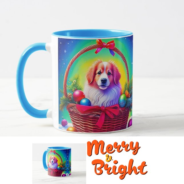 Mug Personnaliser 2026 Chien de Noël le plus mignon et (Créateur téléchargé)