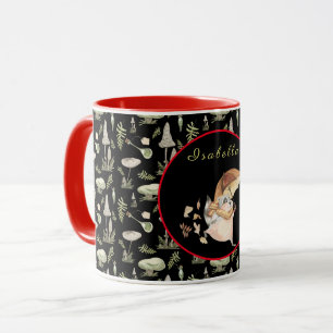 Mug Personnaliser Automne Raccoon Texte et couleur