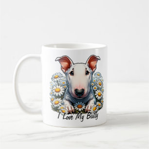 Mug Personnaliser Bull Terrier dans les marais