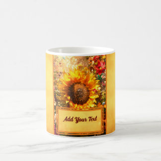 Mug Personnaliser Cadeau Sunflower Art De William Morr