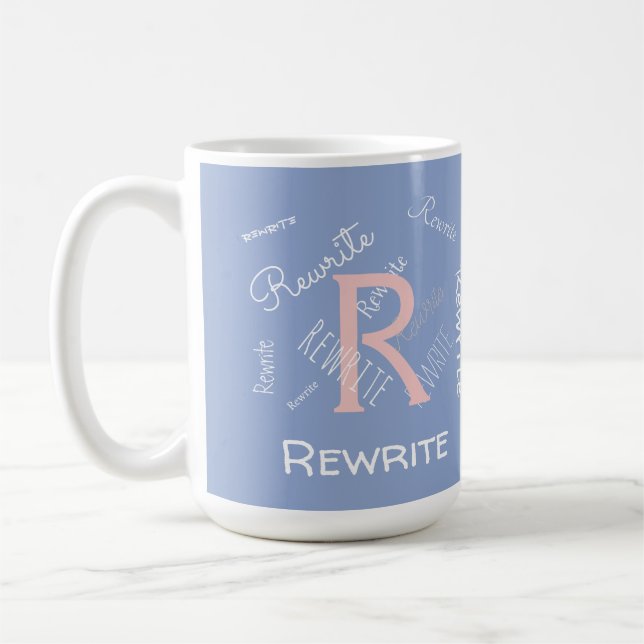 Mug Personnaliser ce modèle, MONOGRAM, FAMILLE, NOM, (Gauche)