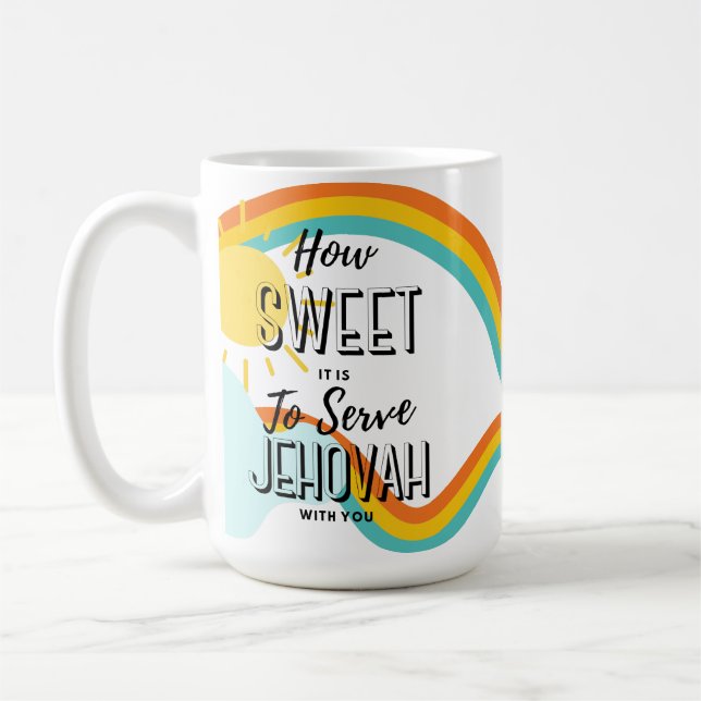 Mug Personnaliser Comment est-il doux de servir l'Éter (Gauche)