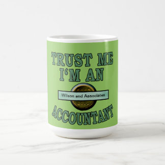 Mug Personnaliser de comptable de Faites-moi confiance