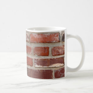 Mug Personnaliser de texture de brique de mur de