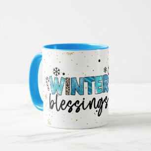 Mug Personnaliser des Bénédictions d'hiver
