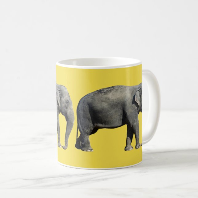 Mug Personnaliser Eléphant (Devant droit)