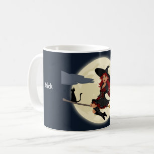 Mug Personnaliser Halloween Witch Design